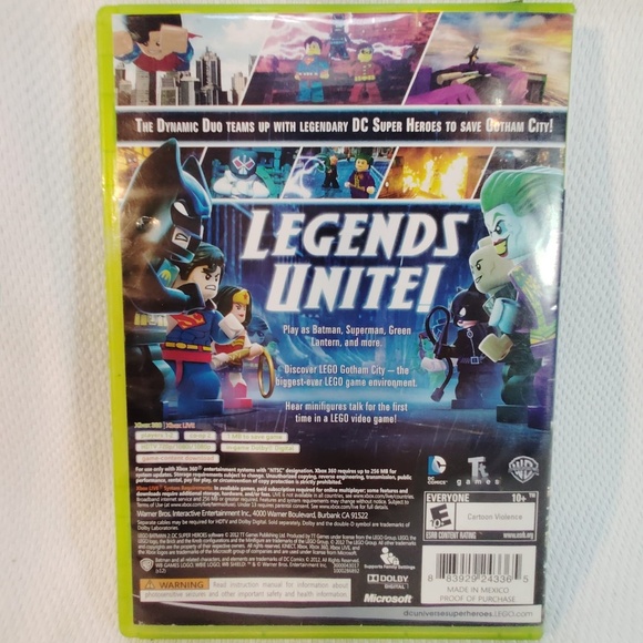 LEGO Batman 2: DC Super Heroes (Microsoft Xbox 360, 2012) - Picture 3 of 3